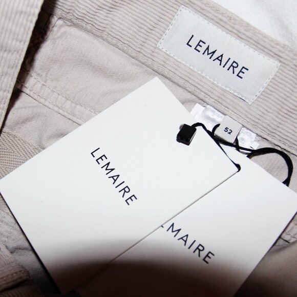 BNWT AW21 LEMAIRE CORDUROY STRAIGHT LEG PANTS 52 - Picture 8 of 11